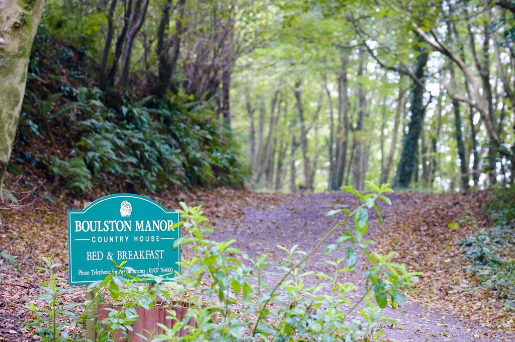 Boulston Manor Guest House Хавърфордуест Екстериор снимка
